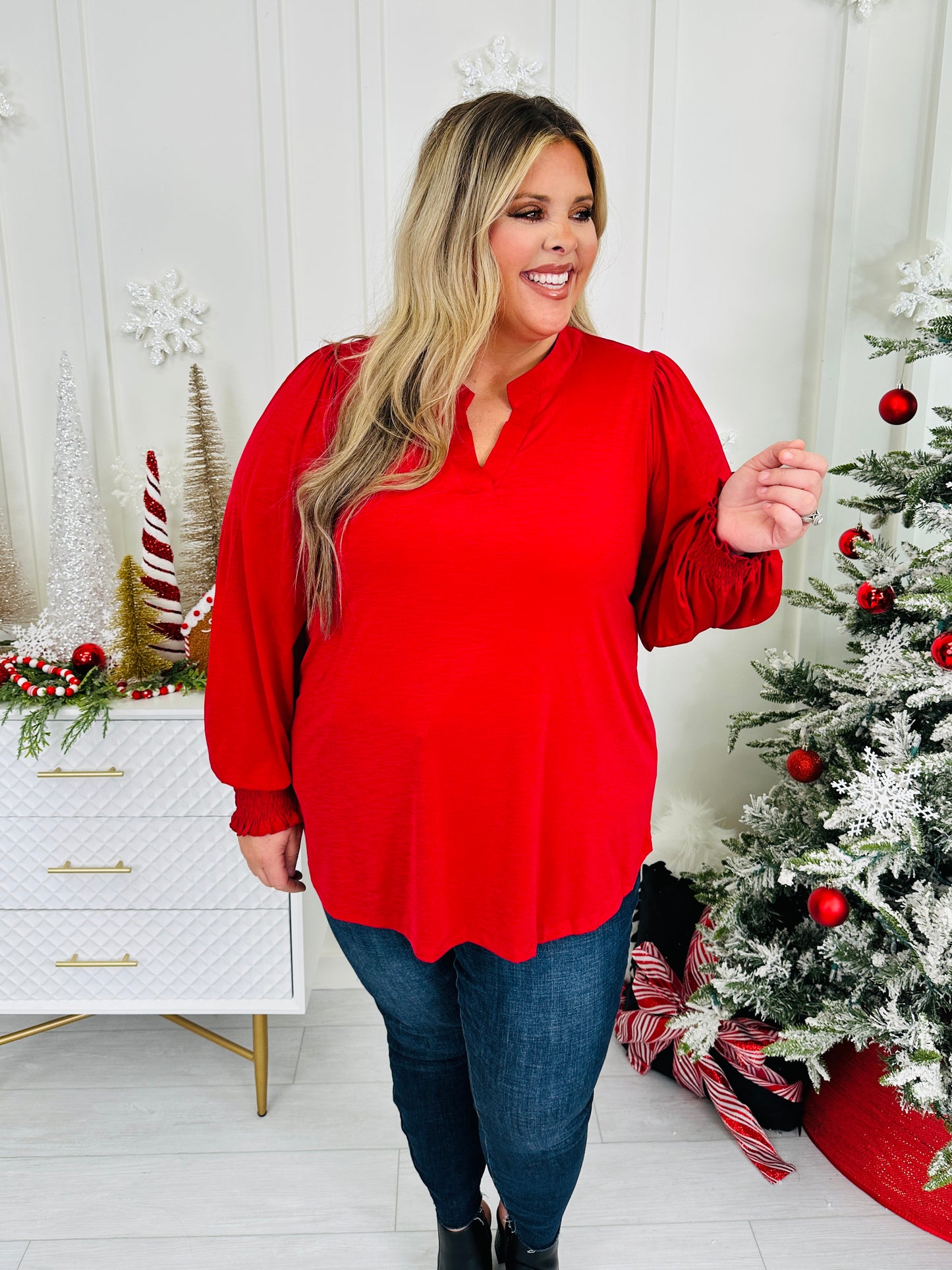 Making Spirits Bright Top- Multiple Colors!