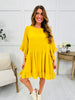 Golden Serenade Dress