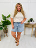 Judy Blue Weekend Plans Rigid Magic Dad Shorts