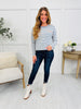 Seaside Stroll Sweater In Denim