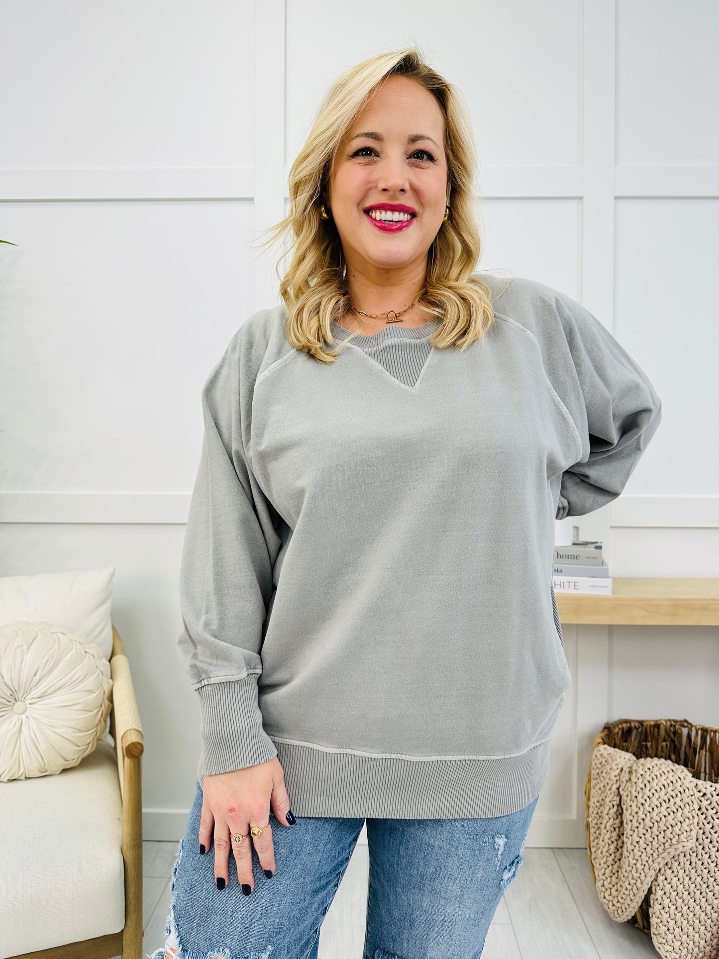 DOORBUSTER! In My Effortless Element Pullover- Multiple Colors!