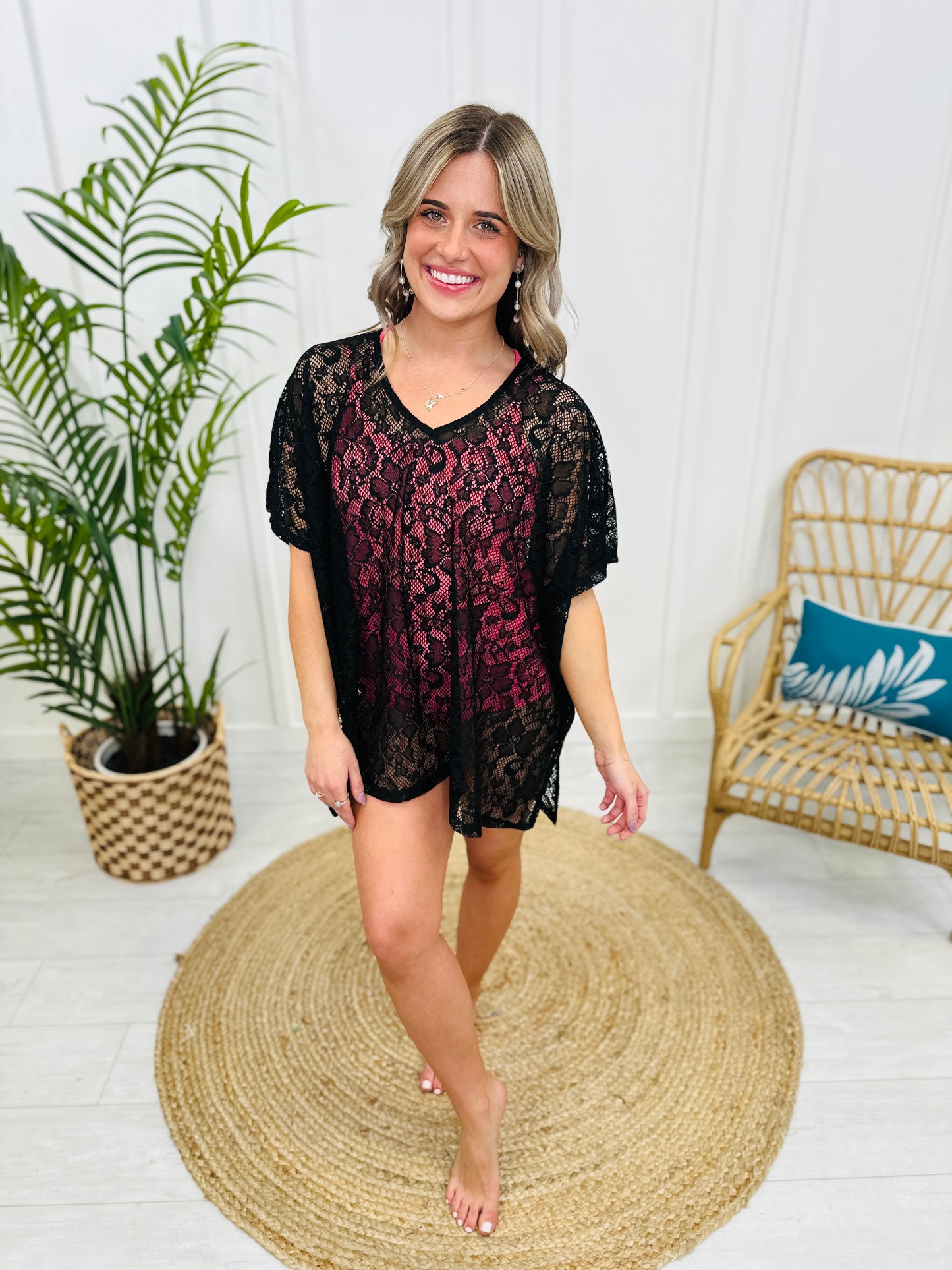 Sweet On The Shore Swim Cover Up