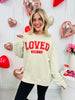 LOVED John 3:16 Graphic Crewneck Sweatshirt in Two Colors