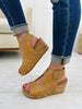 High Voltage Wedges In Caramel