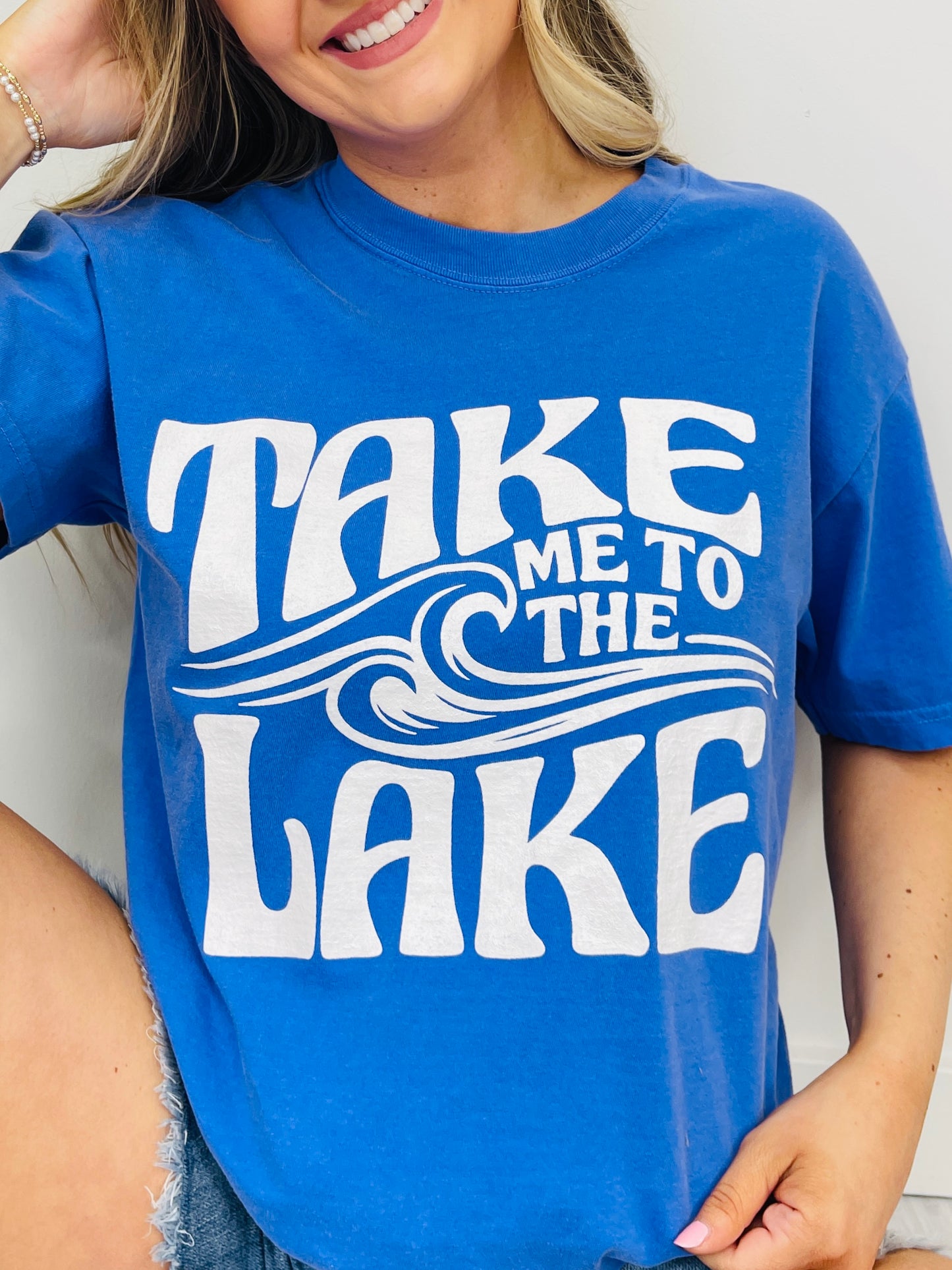 Take Me To The Lake Graphic Tee