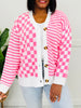 Fresh Start Cardigan In Pink