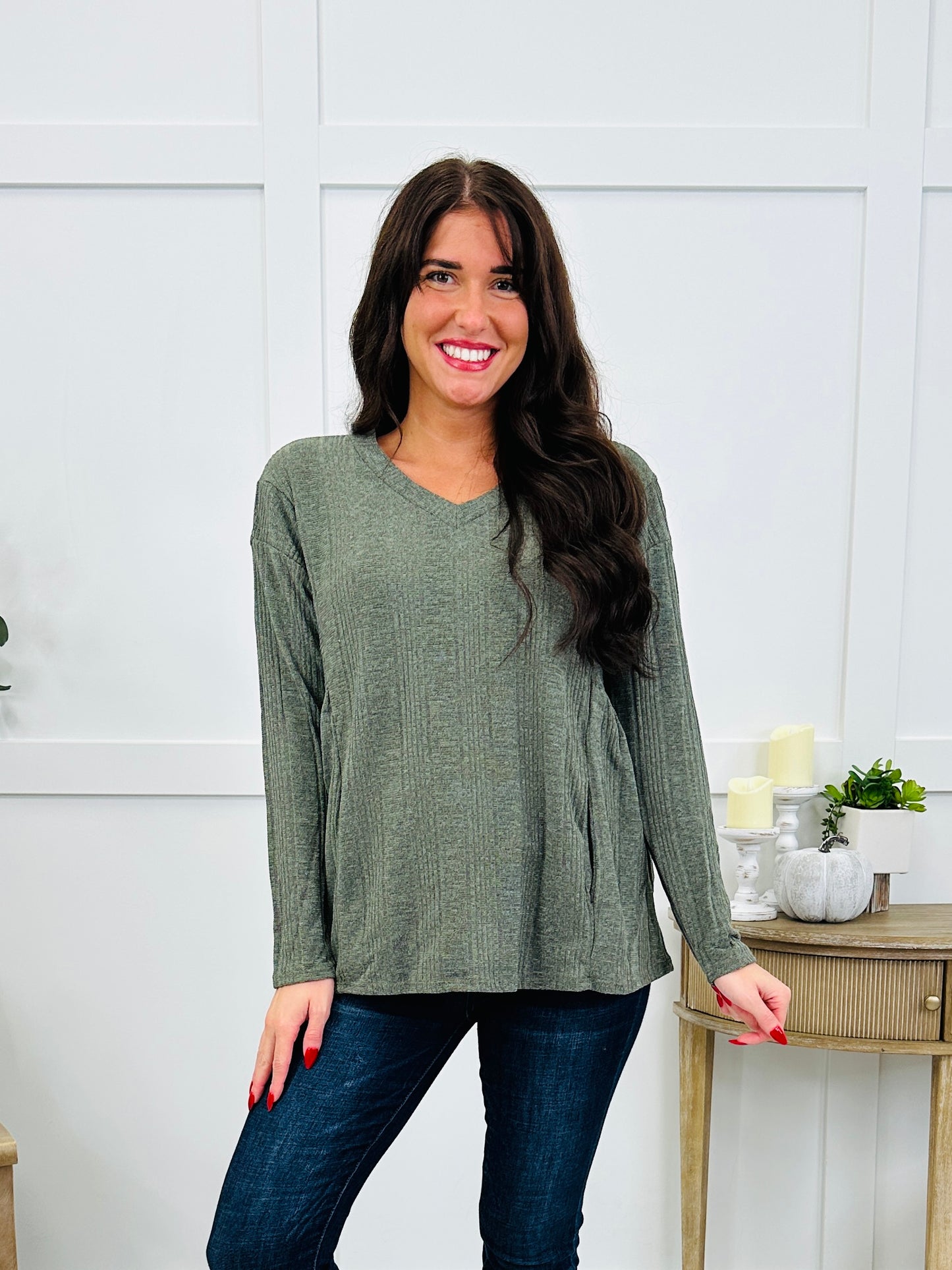 The Laid Back Love Top In Multiple Colors
