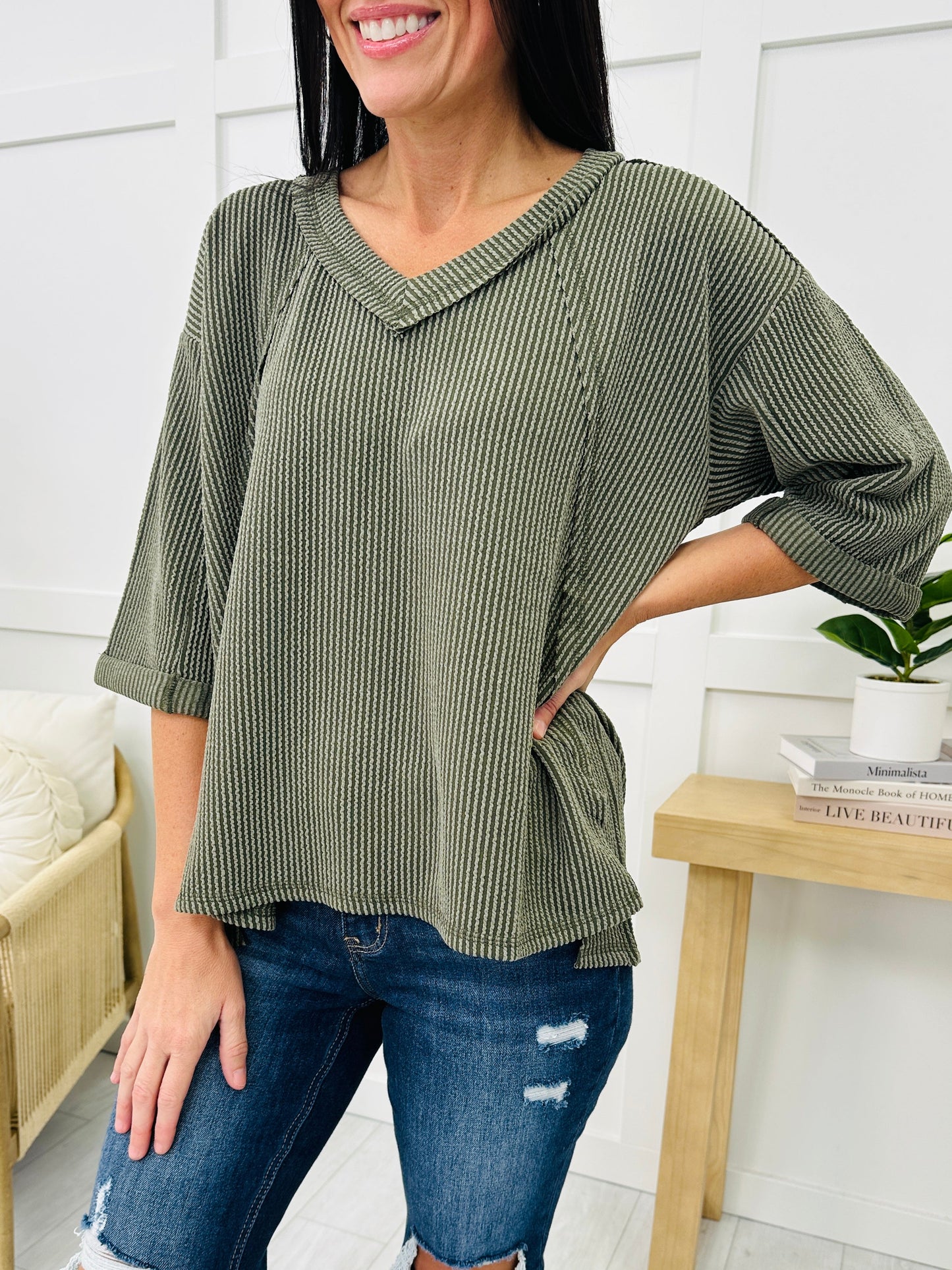 DOORBUSTER! Exceptional Simplicity Top- Multiple Colors!