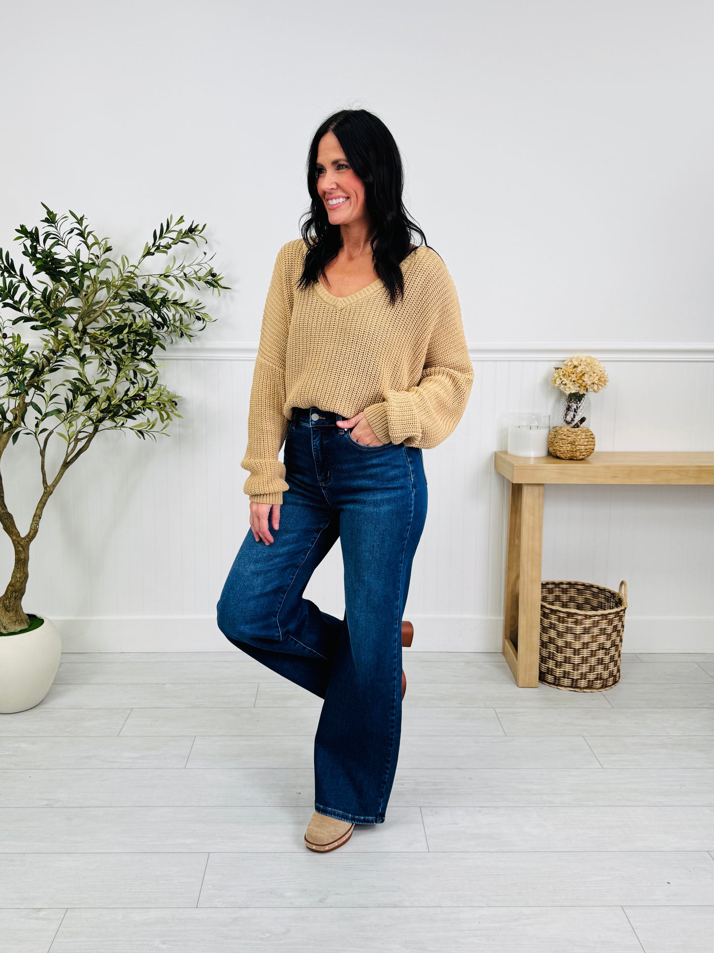 Made For You Wide Leg Jeans in Multiple Inseams