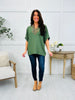 Wild Beauty Top In Olive