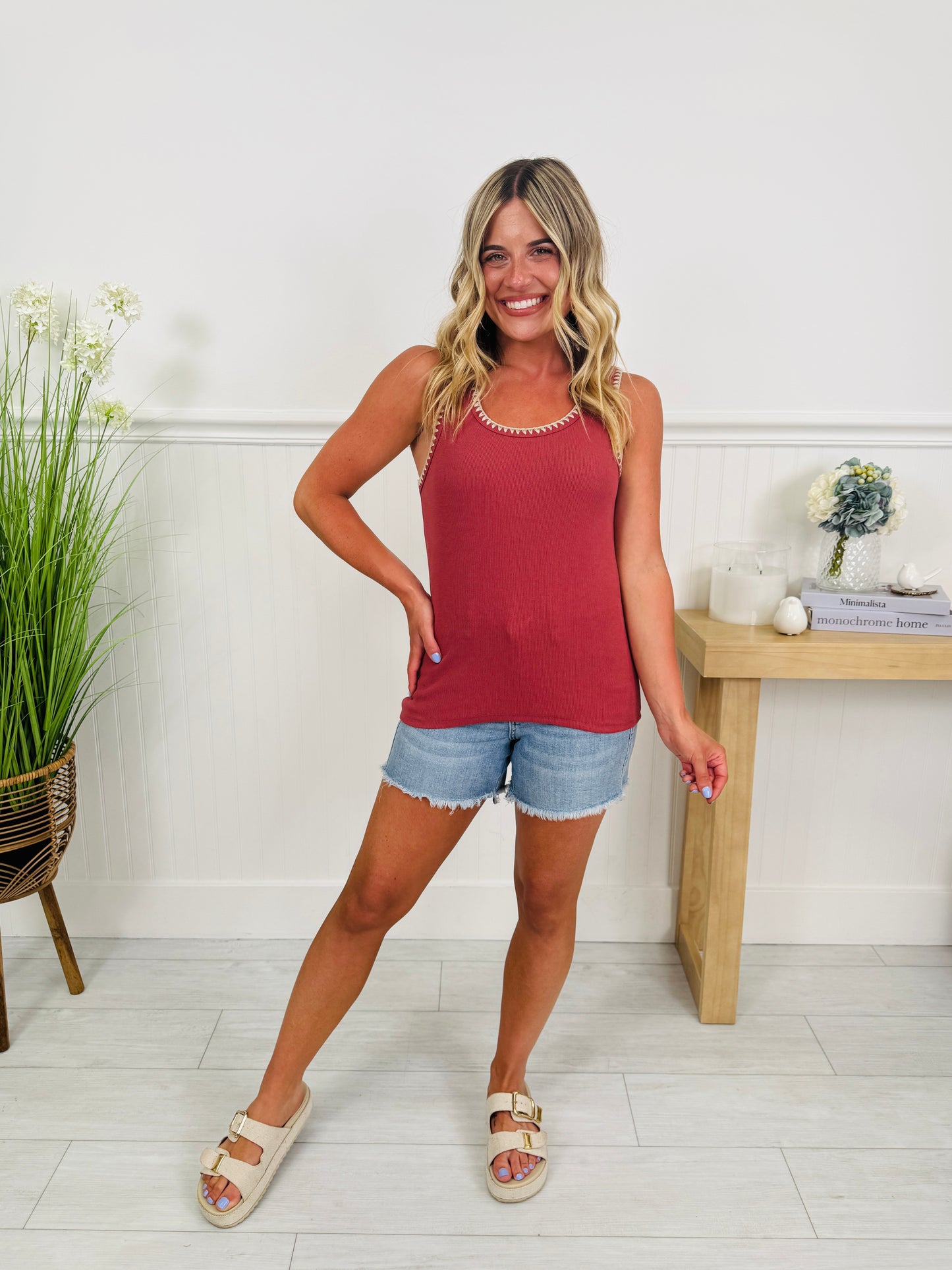 Whipstitch Weekend Tank Top In Multiple Colors