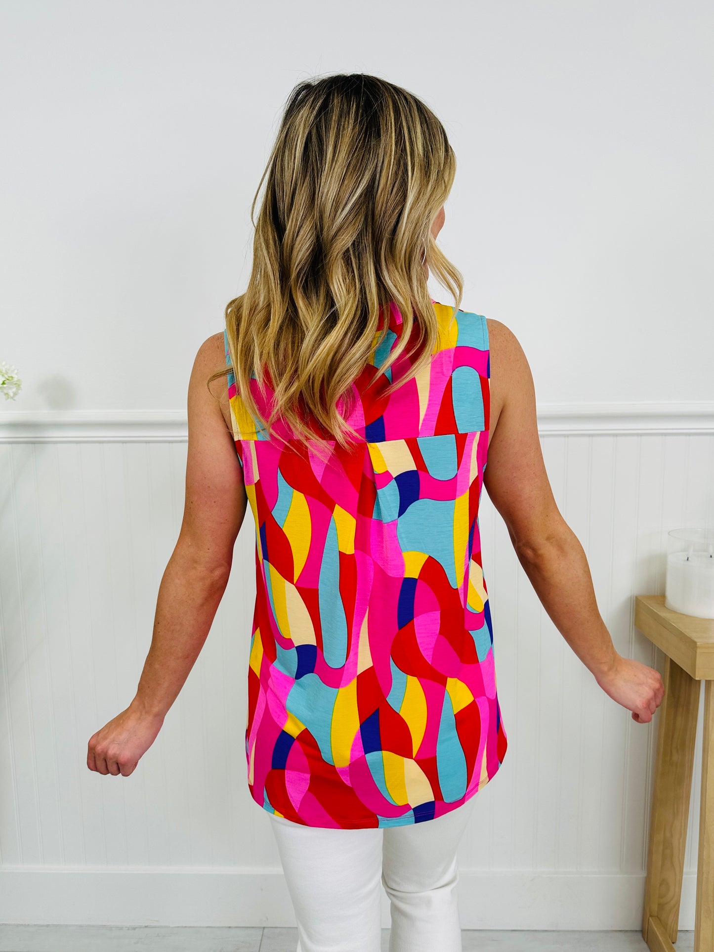Sunshine Energy Top in Chicago Print