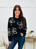 Daisy After Dark Sweater In Black