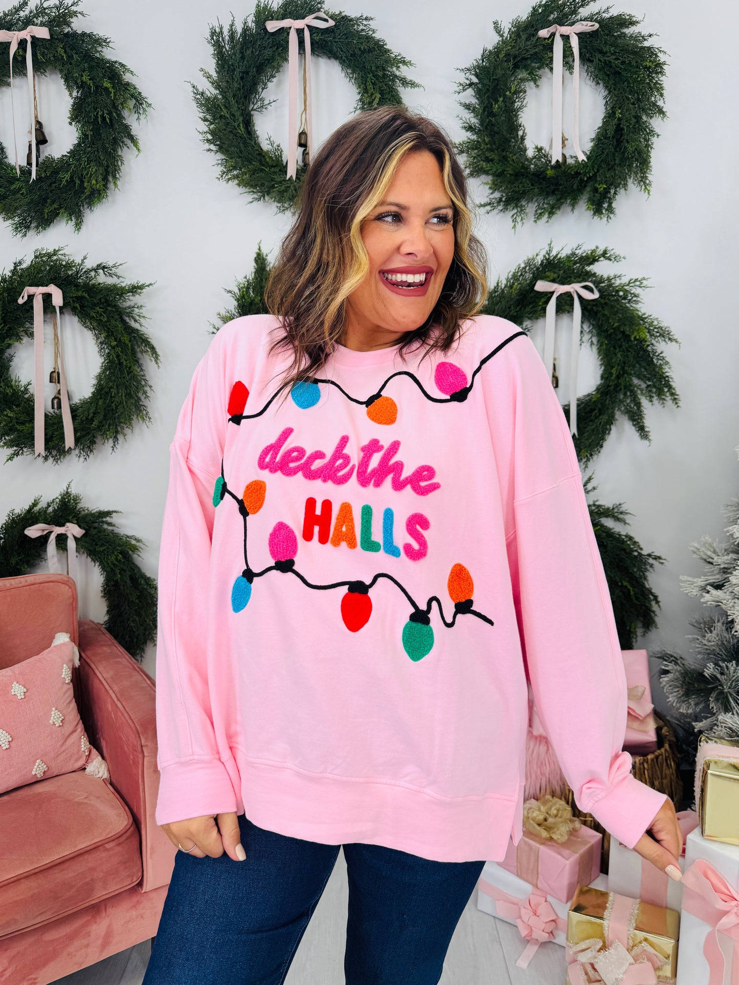 Deck The Halls In Style Pullover