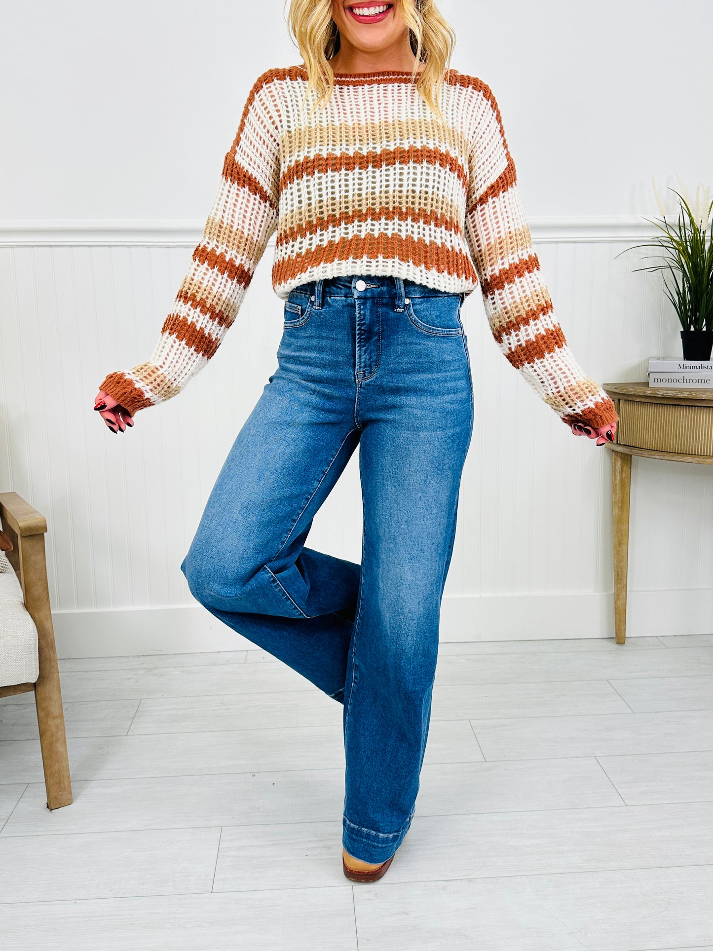 Ready to Roll Retro Wide Leg Jeans in Three Inseams