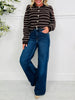 Judy Blue In Your Favor Retro Wide Leg Jeans In Regular And Petite