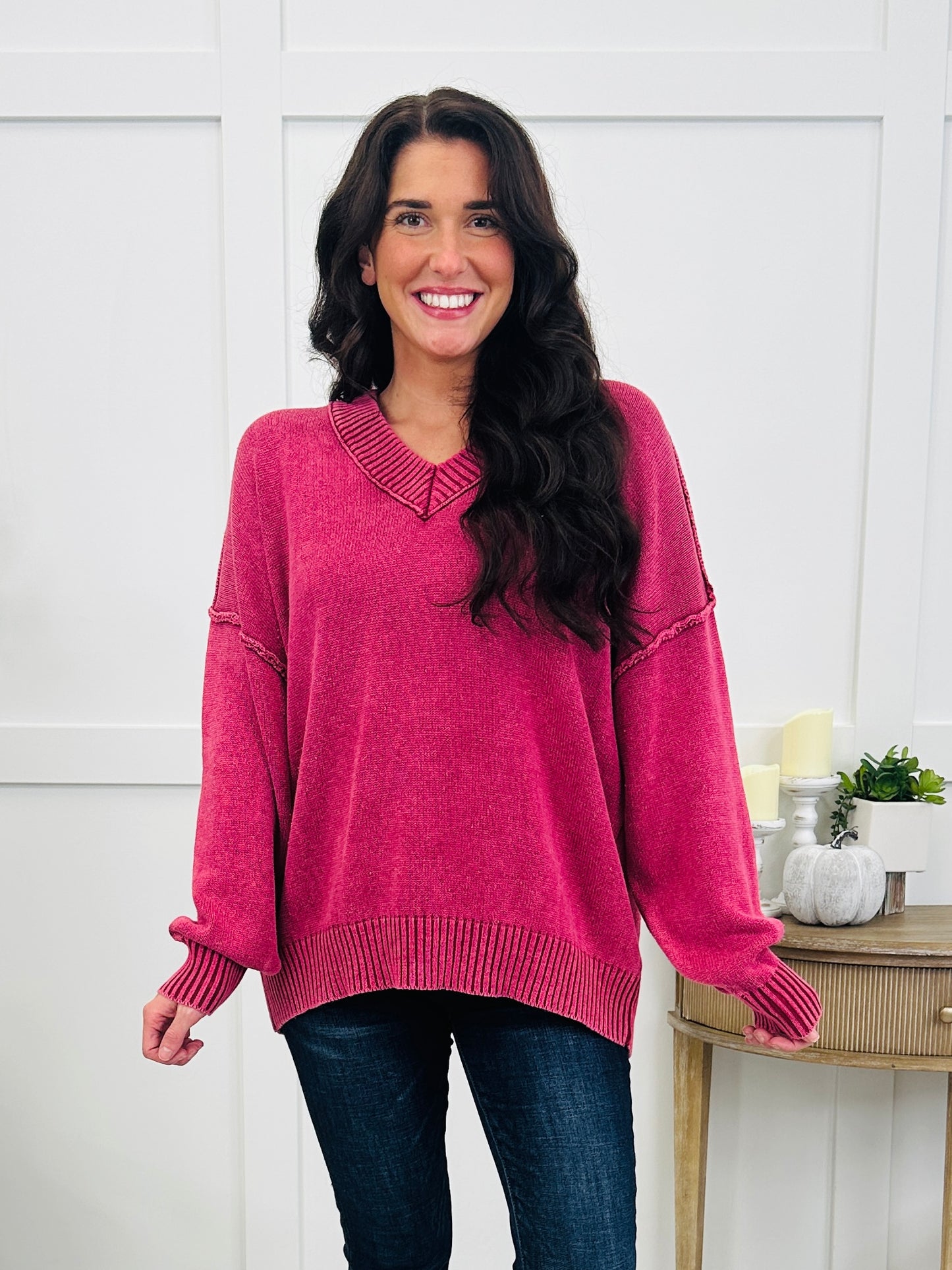 Fade Into You Sweater In Multiple Colors
