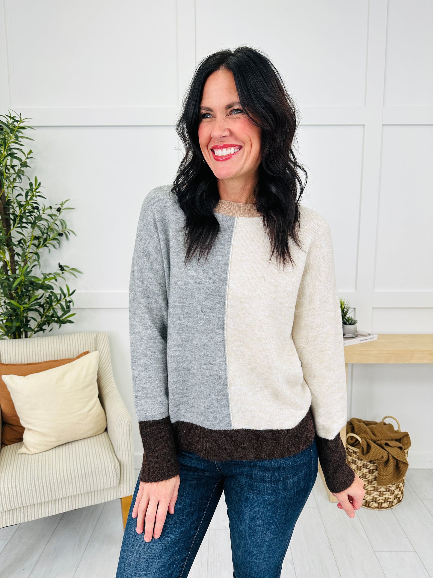 Block And Bold Sweater