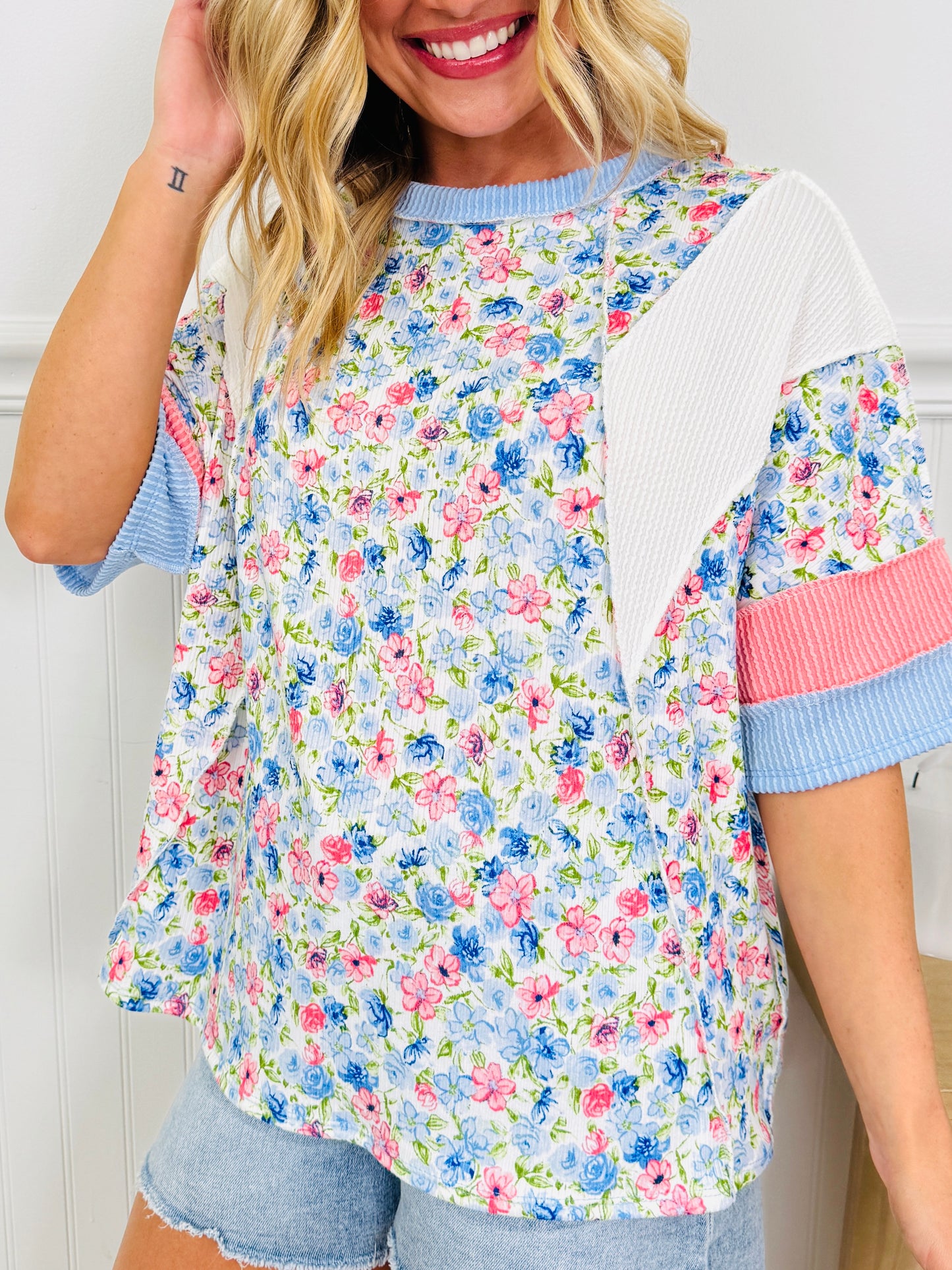 Stay in Bloom Top