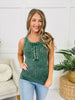 Bright And Buttoned Tank Top- Multiple Colors!