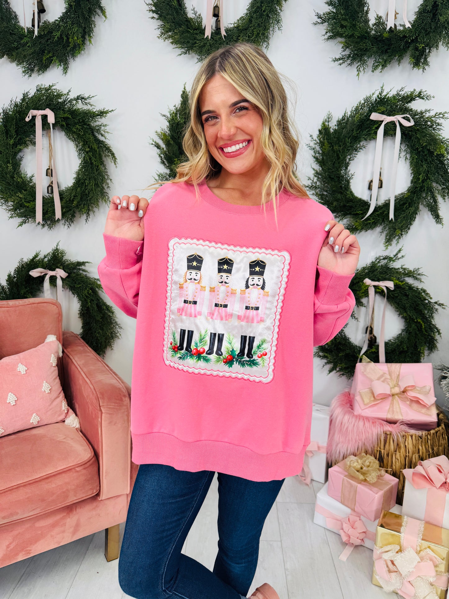 Nutcracker Charm Crewneck