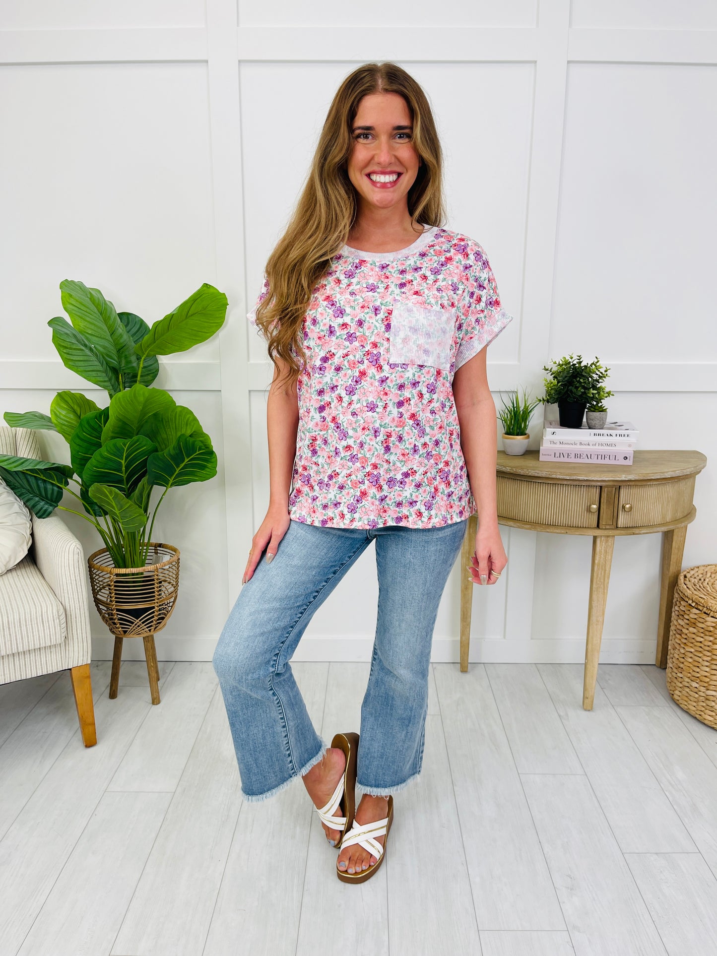 The Worn In Bloom Top