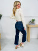 Finishing Touch Wide Leg Cropped Jeans with Tummy Control