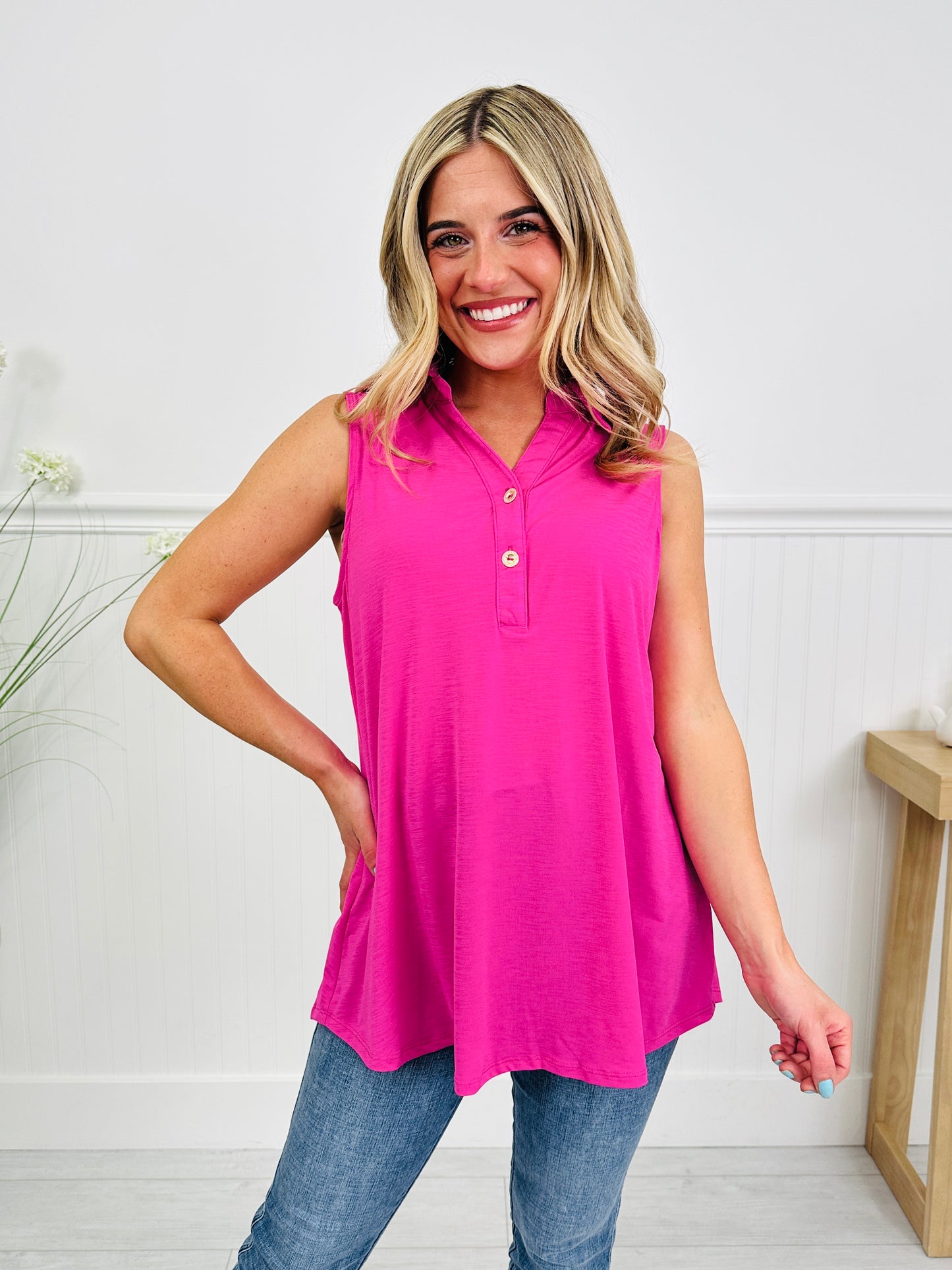 Easy Come Easy Go Tank Top in Multiple Colors