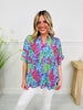 Radiate Sunshine Top in Sanibel Print