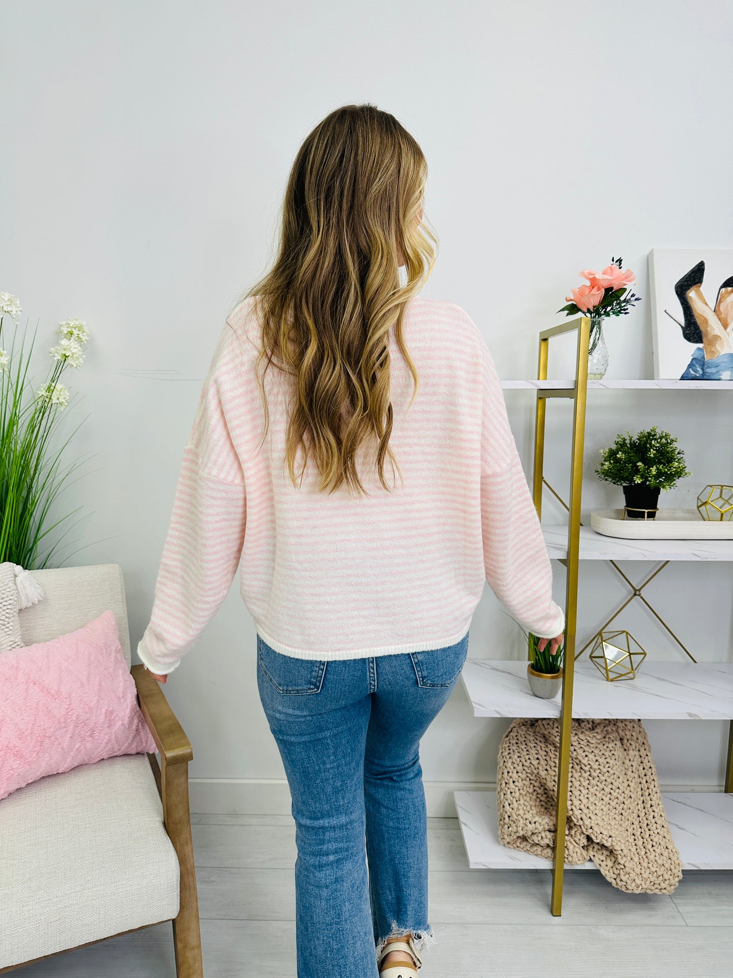 Striped and Settled Top In Multiple Colors