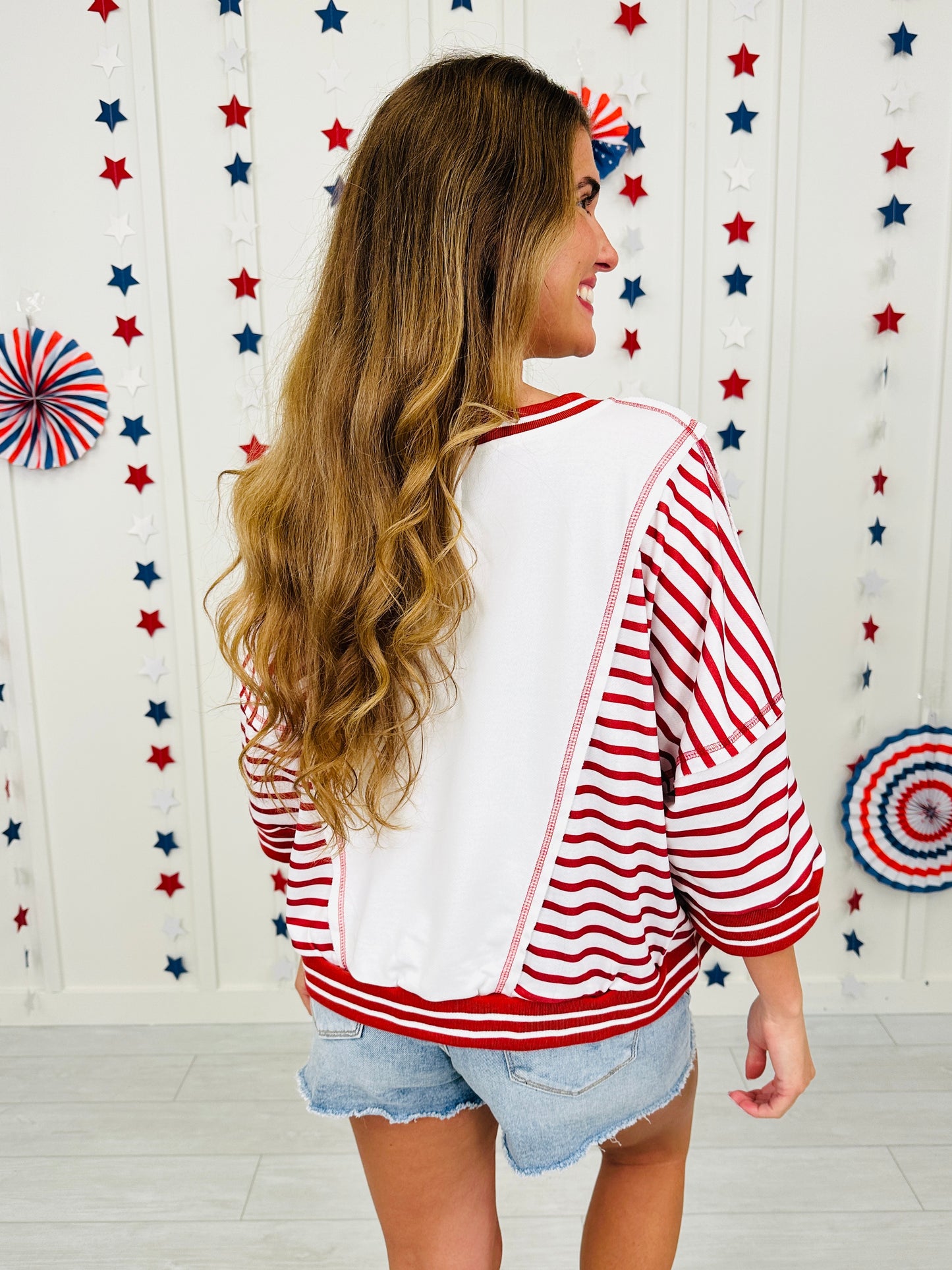 Stars, Stripes & Style Pullover