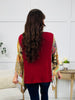 Wildflower Soul Top In Burgundy