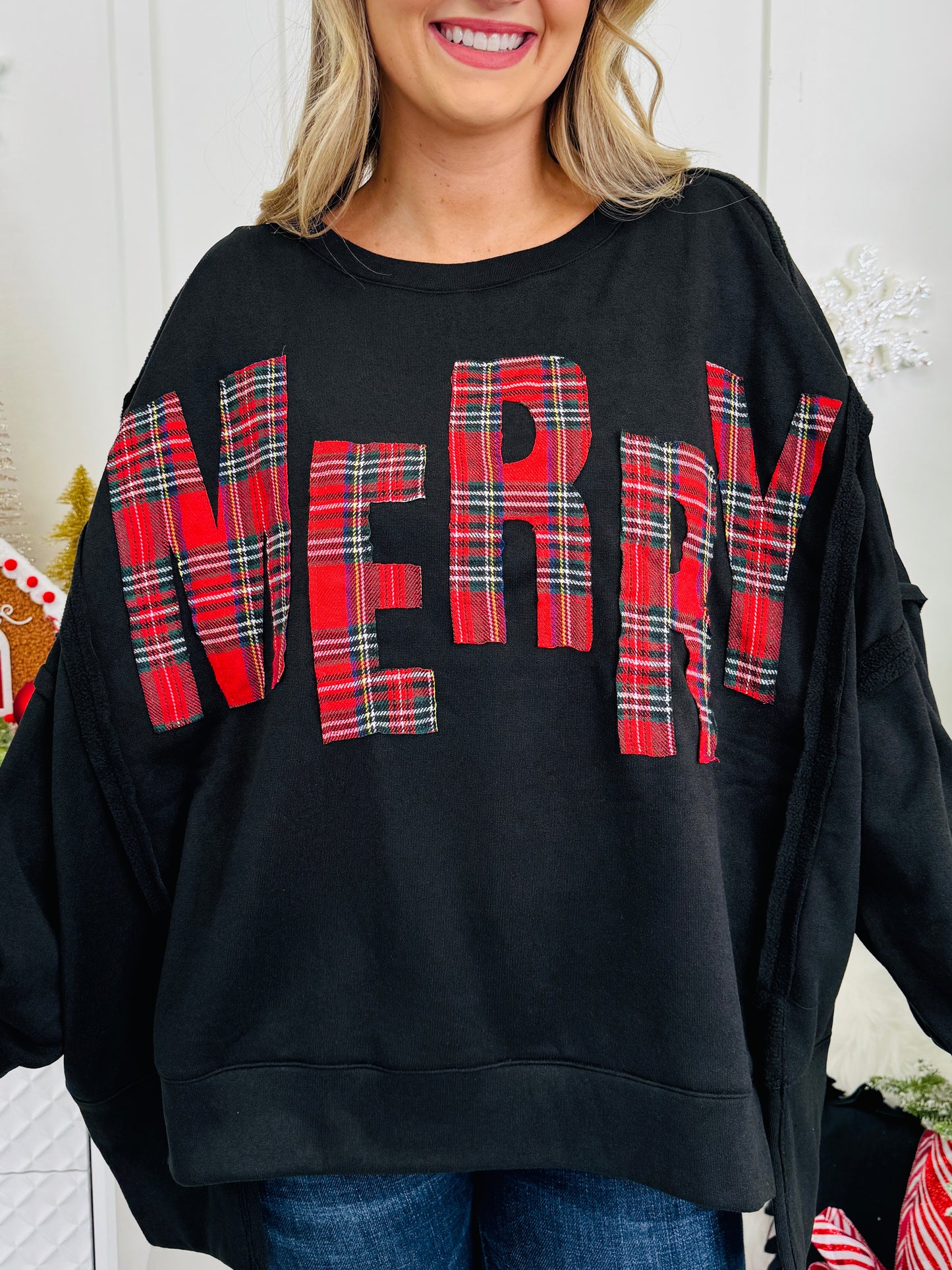 Tidings Of Merry Pullover- Multiple Colors!