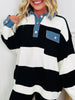 Denim In The Details Sweater