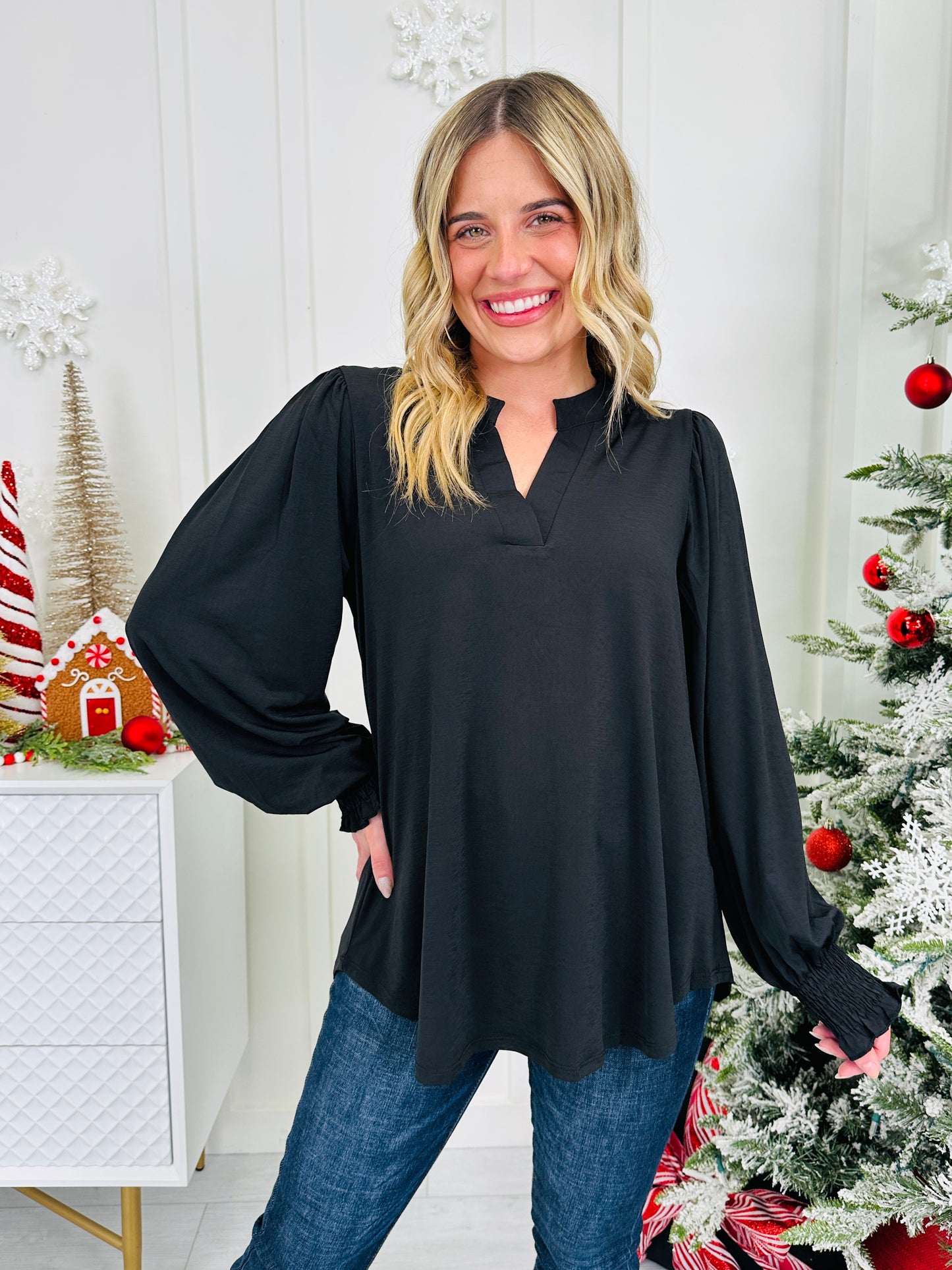 Making Spirits Bright Top- Multiple Colors!