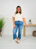 On The Go Tummy Control Wide Leg Jeans