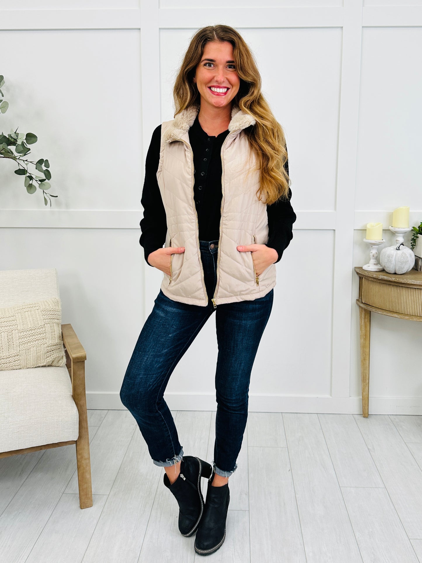 Powder Room Puffer Vest