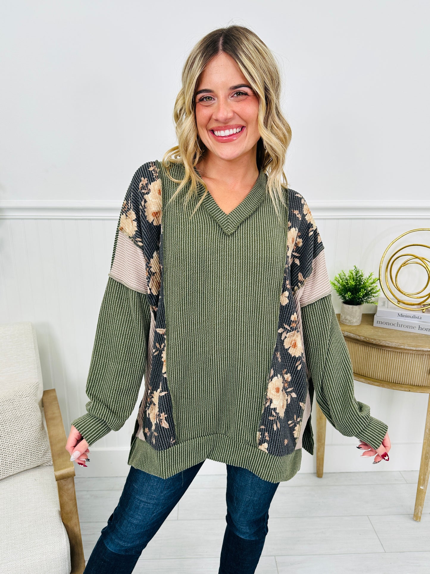 Winter Bloom Top- Multiple Colors!