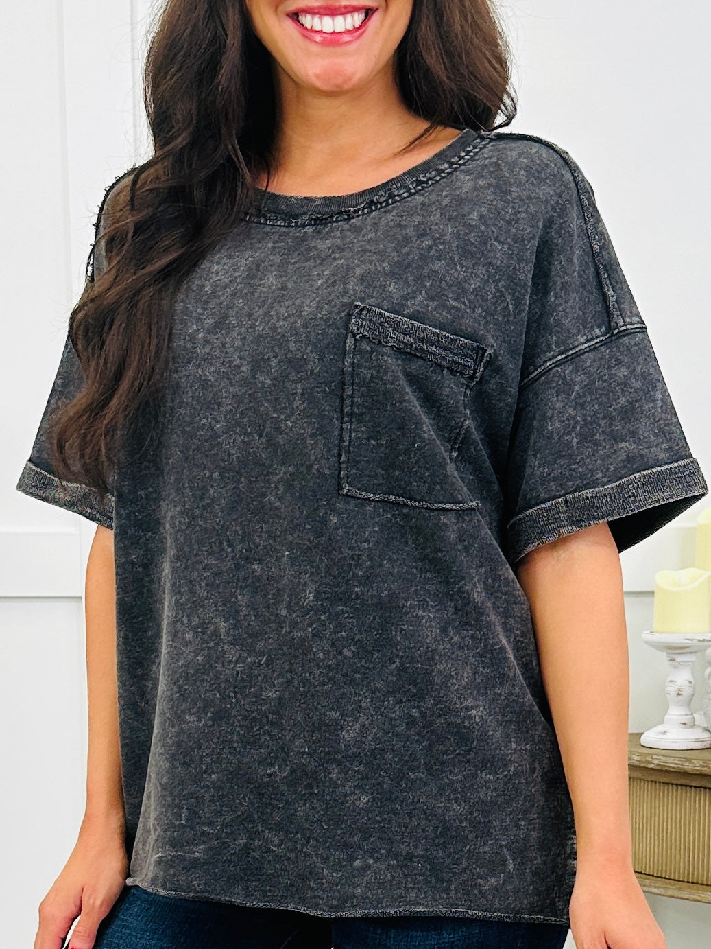 Waiting On The Weather Top In Multiple Colors