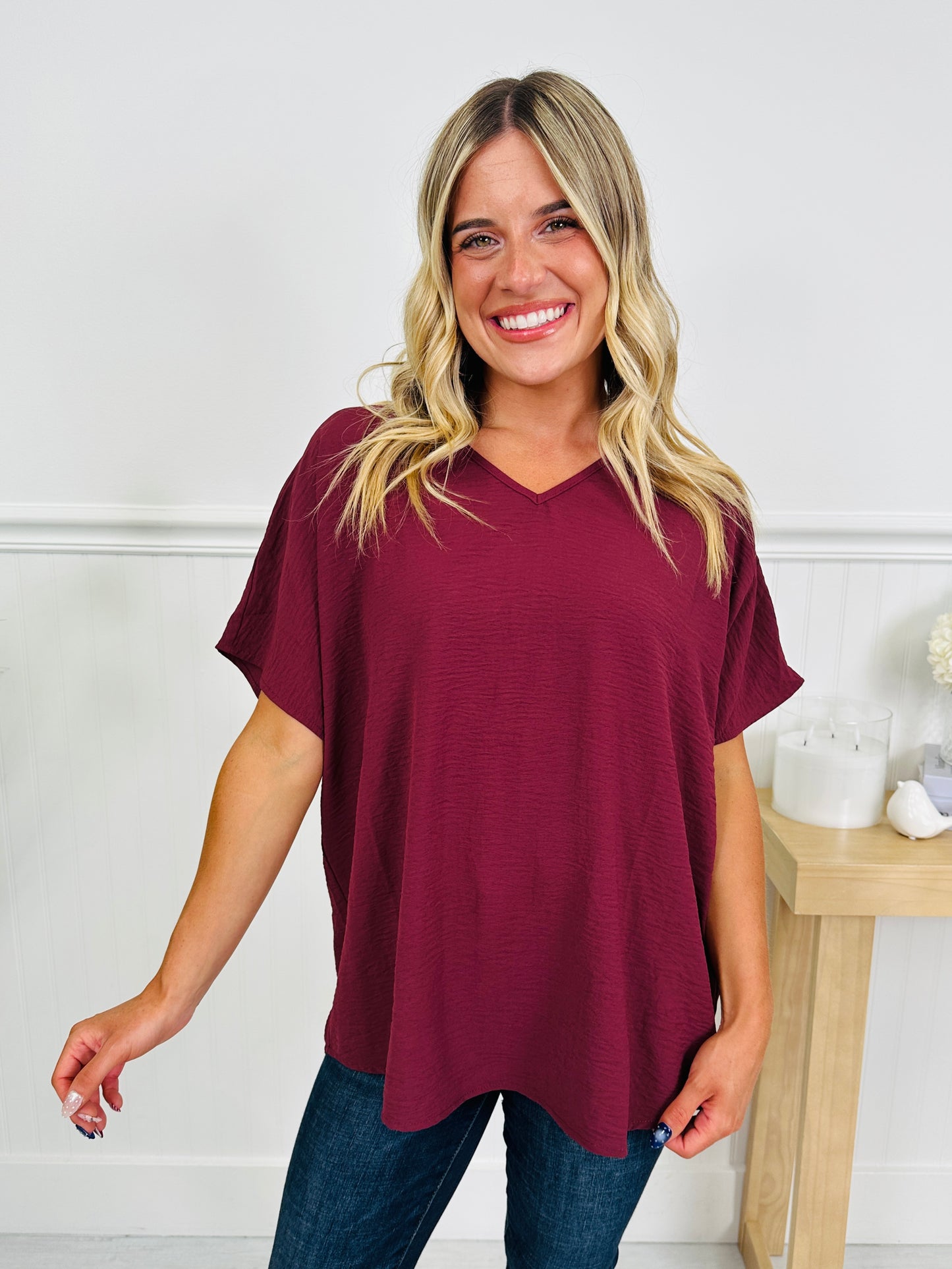 Go With The Flow Top In Multiple Colors