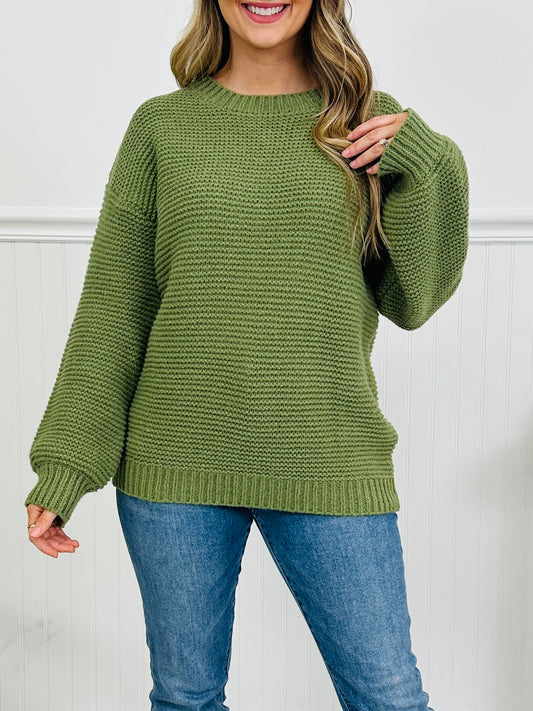 Feels Real To Me Sweater- Multiple Colors!