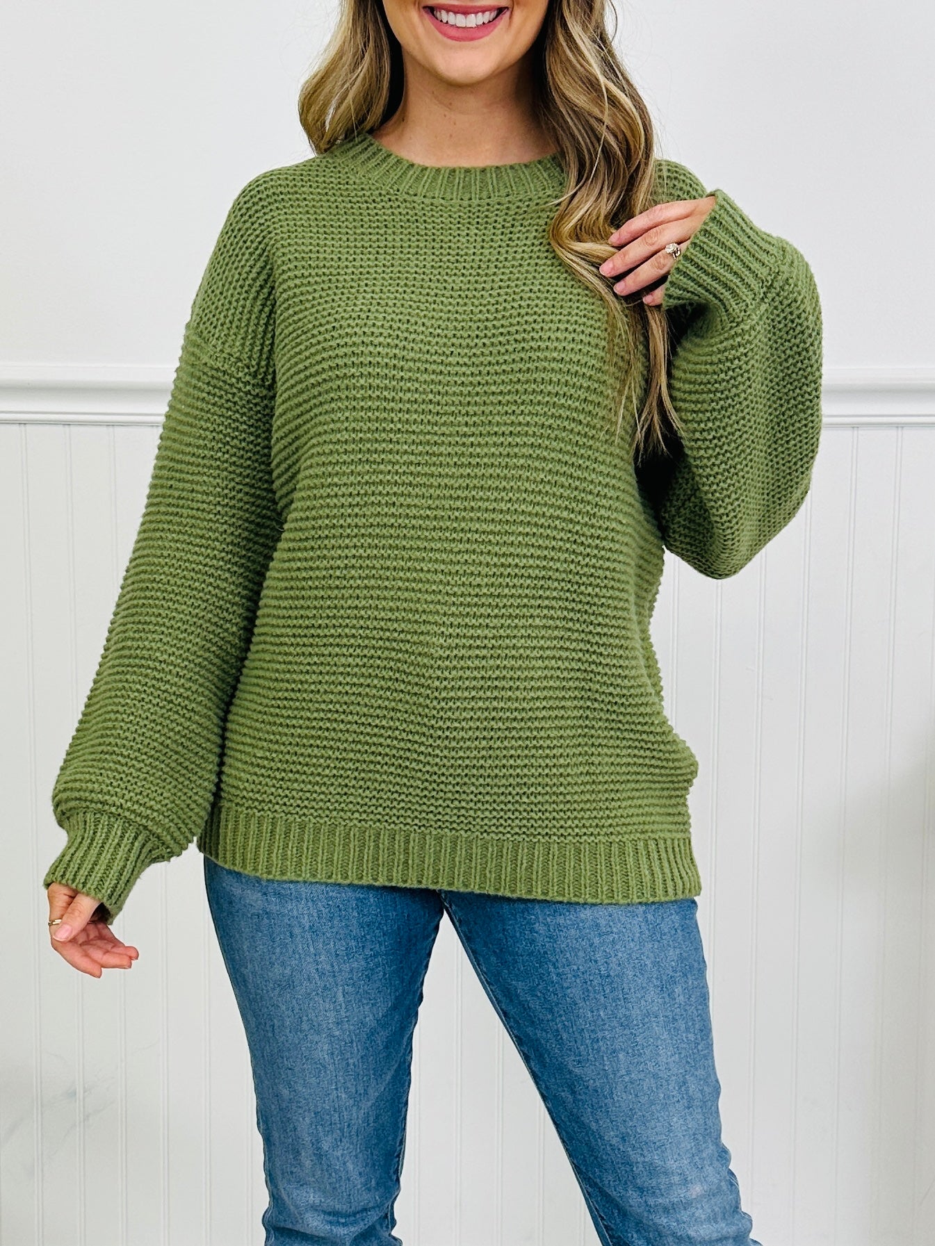 Feels Real To Me Sweater- Multiple Colors!