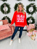 Fa La La Forever Graphic Crewneck Sweatshirt