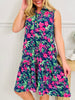 The Gone Coastal Dress In Bethany Beach Print