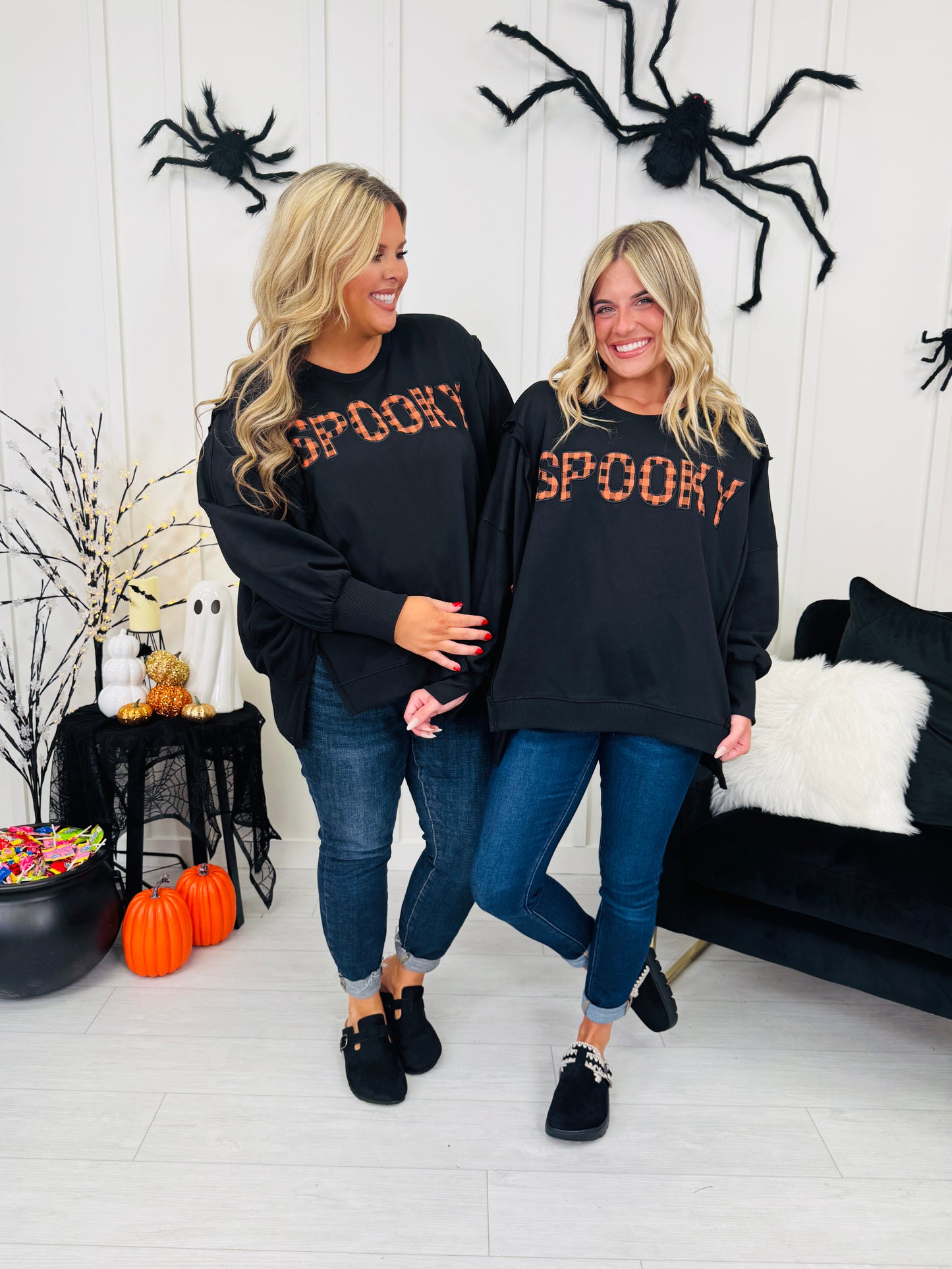 Spooky Side Pullover