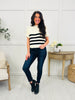 Fresh Coast Knit Top in Natural/Black