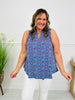 Sunshine Energy Top in Nantucket Print
