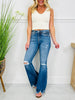 Every Last Detail Tummy Control Flare Jeans