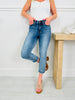 Judy Blue Go Against The Grain Capri Jeans