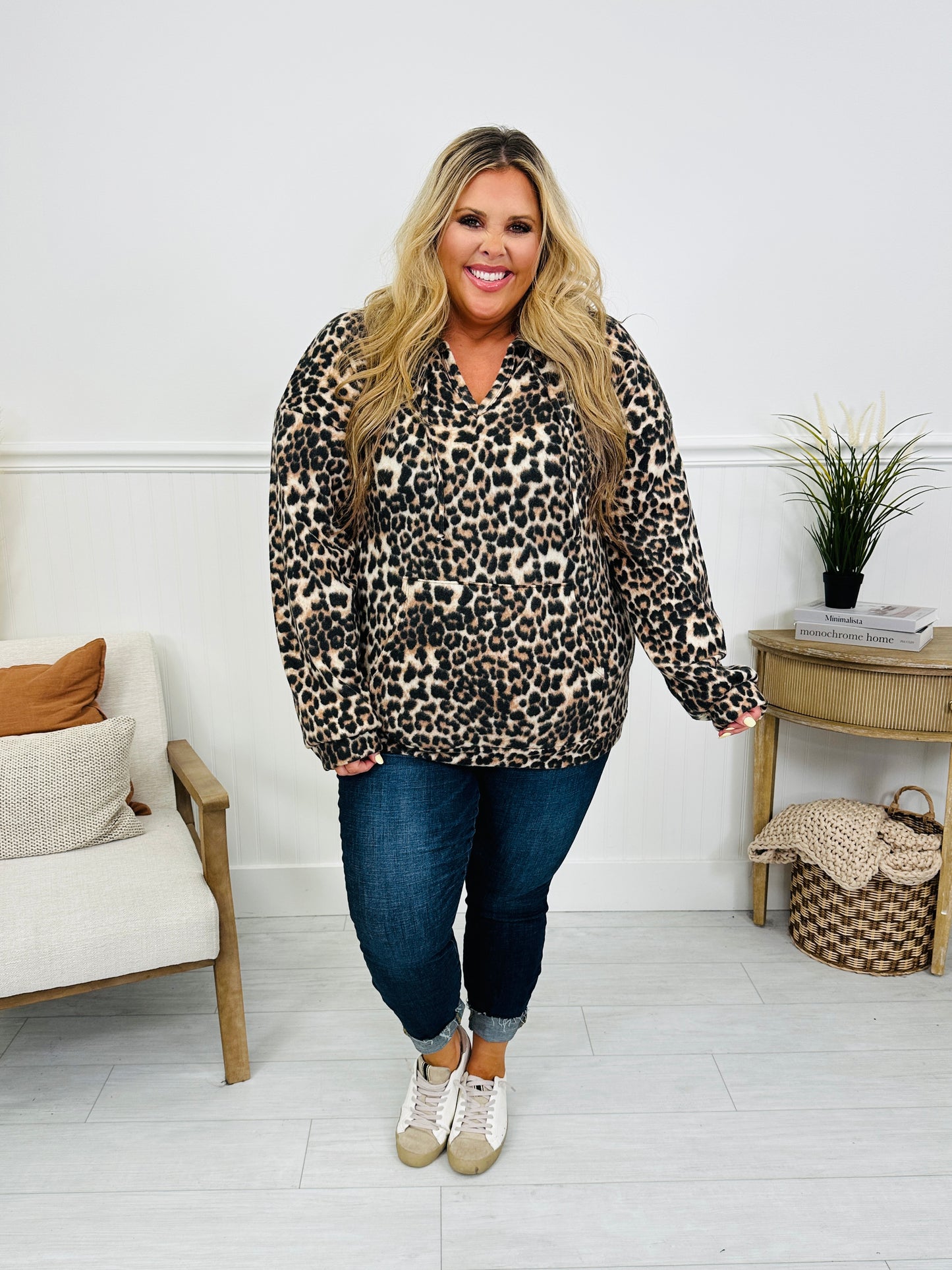 Wildly Cozy Hooded Pullover